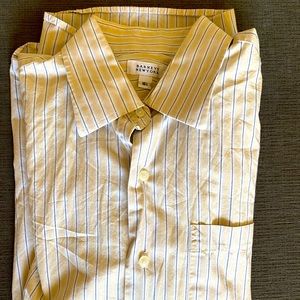 Men’s Barneys NY long sleeve button down shirt